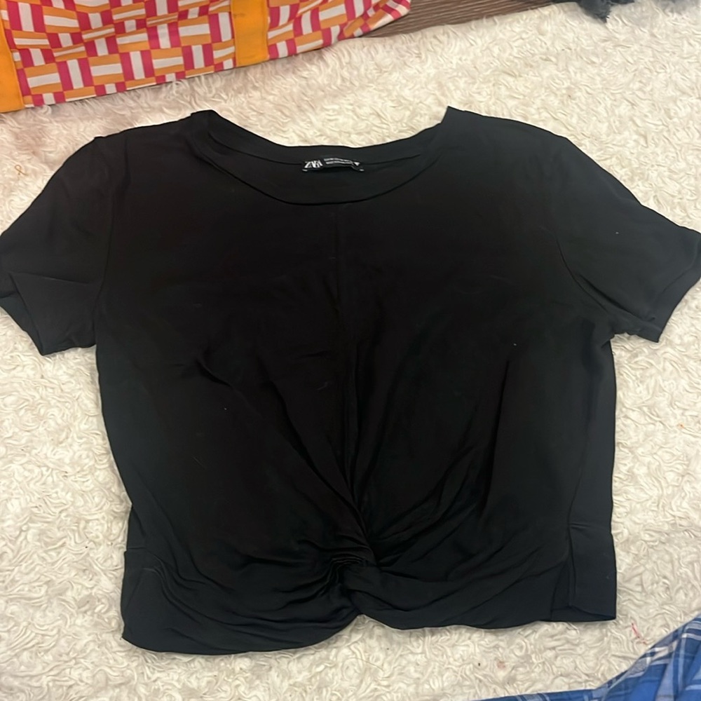 Black cross top